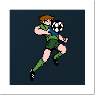 8-Bit Soccer Captain - Seattle Posters and Art